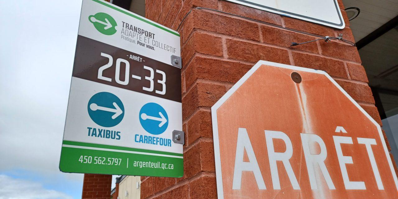 Public transit a success in Argenteuil