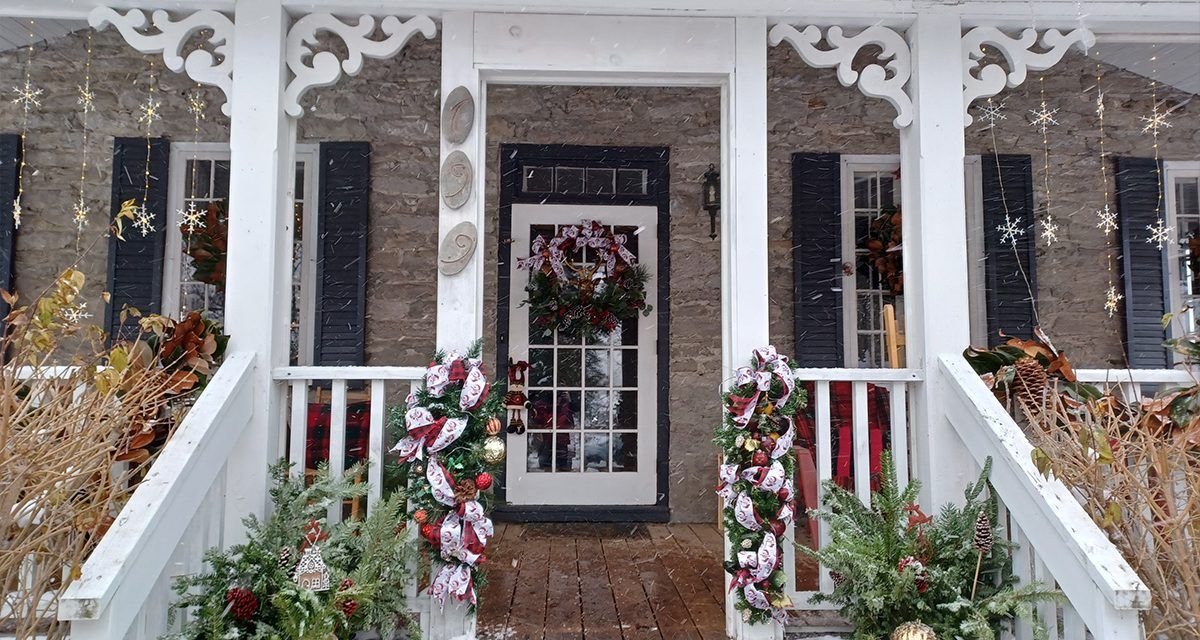 Holiday spirit November 18 at Christmas Porch Tour