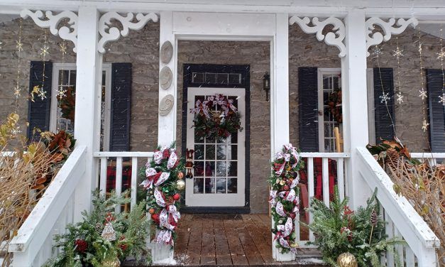 Holiday spirit November 18 at Christmas Porch Tour