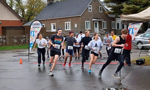 Running the Course de Canal in Grenville