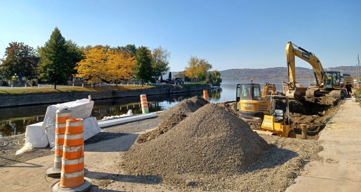 Grenville canal work on budget