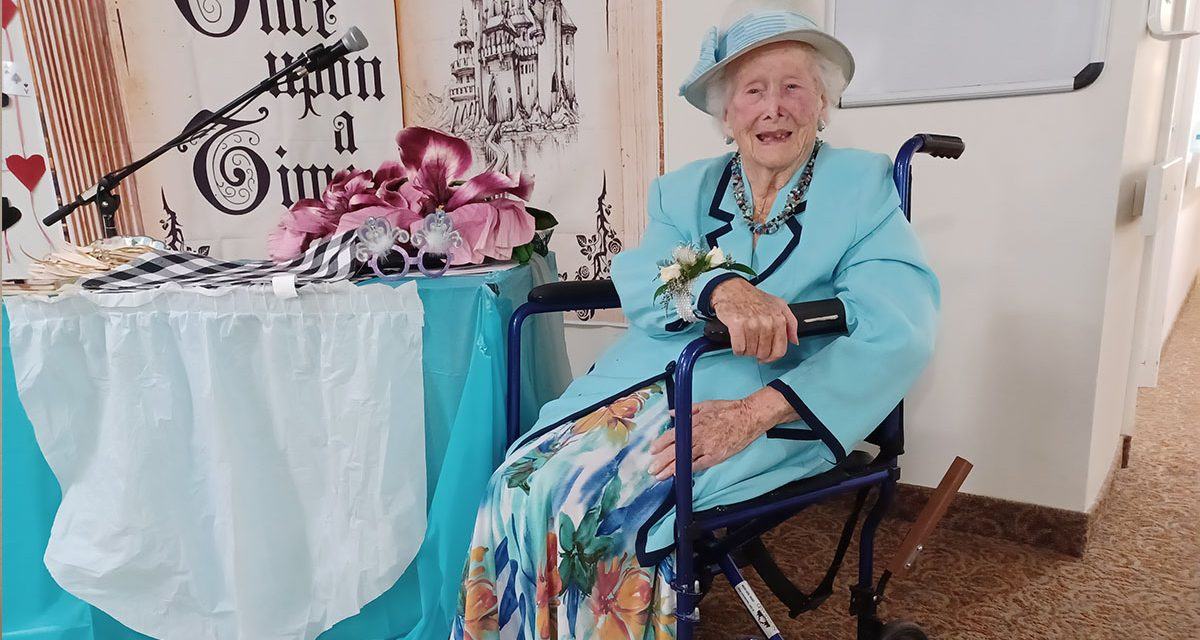 Jean Morrison still laughing at 101