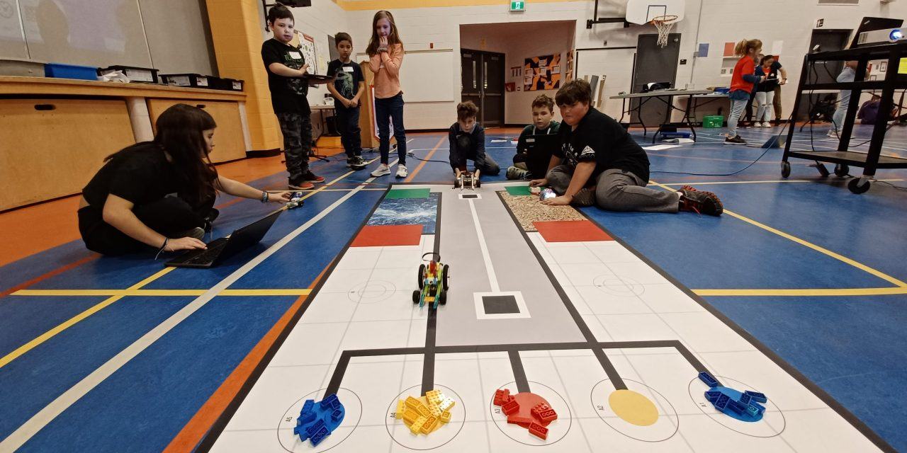 Robotics competition in Hawkesbury