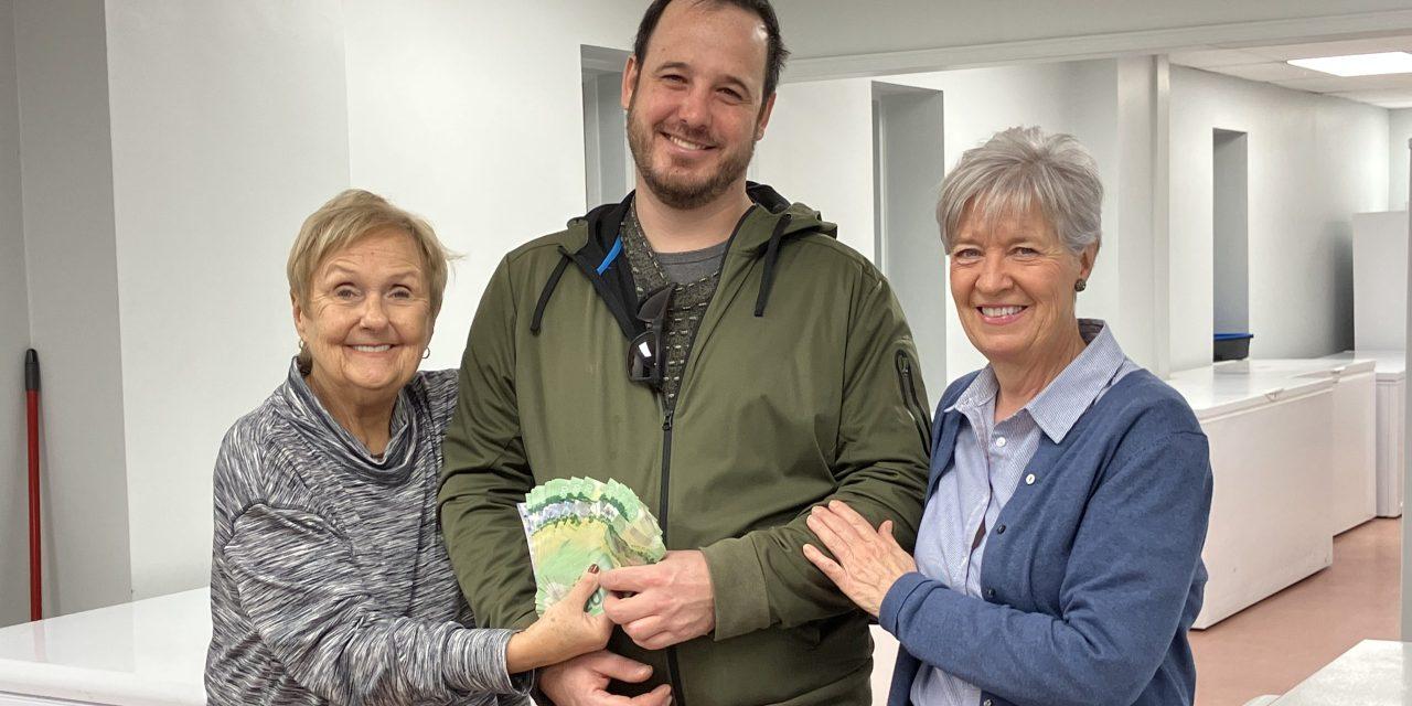 Food bank 50/50 winner