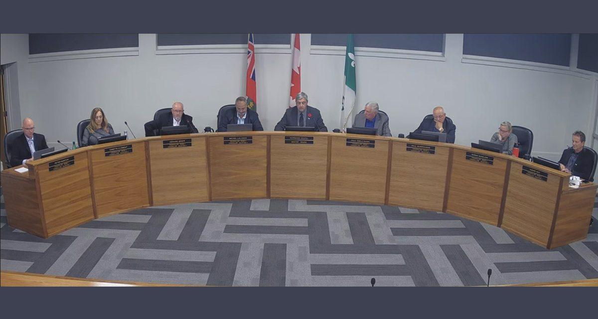 Unused council expenses will not be donated to local not-for-profit organizations