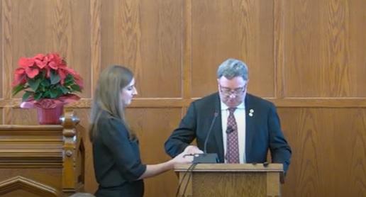 MacDonald sworn in as 2024 SDG warden