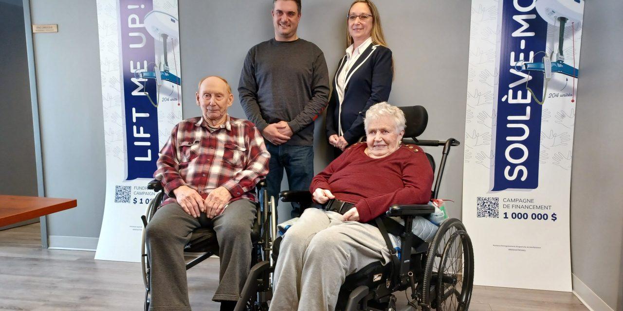 Vankleek Hill Agricultural Society donates to Prescott and Russell Residence lift campaign