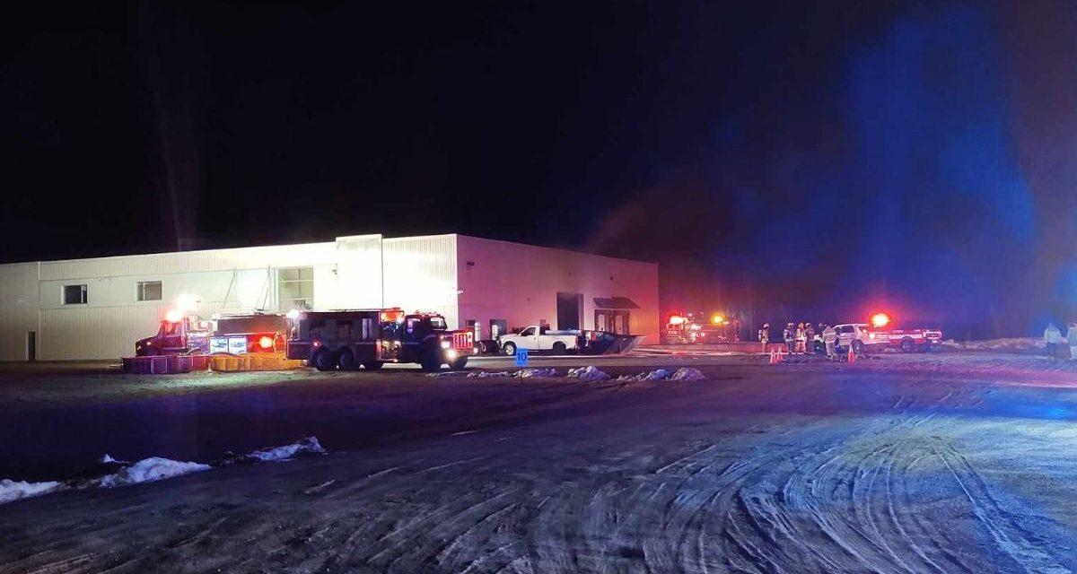 Police investigating fire at bottled water plant in Grenville-sur-la-Rouge