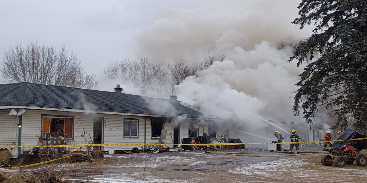 L’Orignal fire leaves residents of nine apartments homeless
