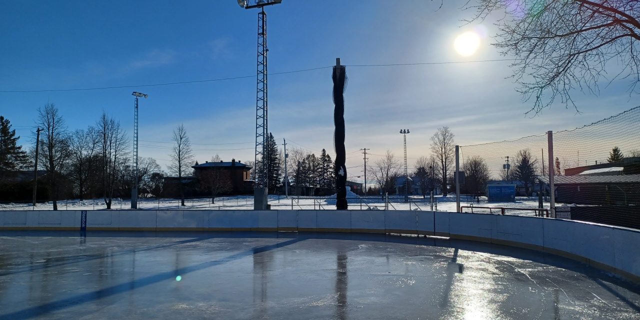 Winter weather means some outdoor rinks and ski trails are open