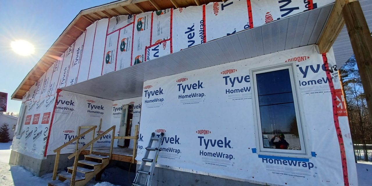 Habitat for Humanity homes for two families in Maxville