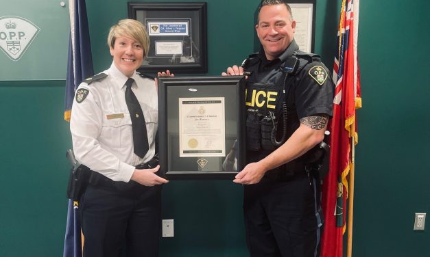 Hawkesbury OPP Sergeant Alain Potvin cited for bravery