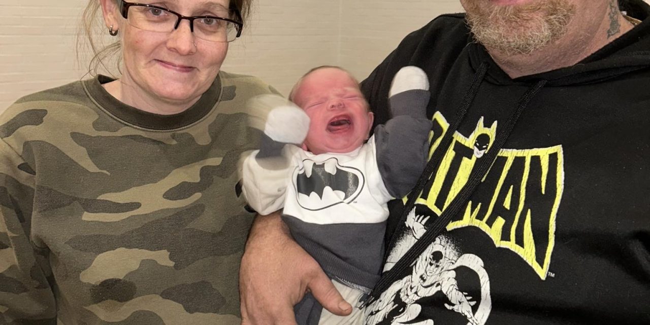 It’s a boy! First baby of 2024 born at HGH