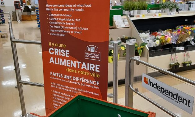 One Item a Week for the Hawkesbury food bank