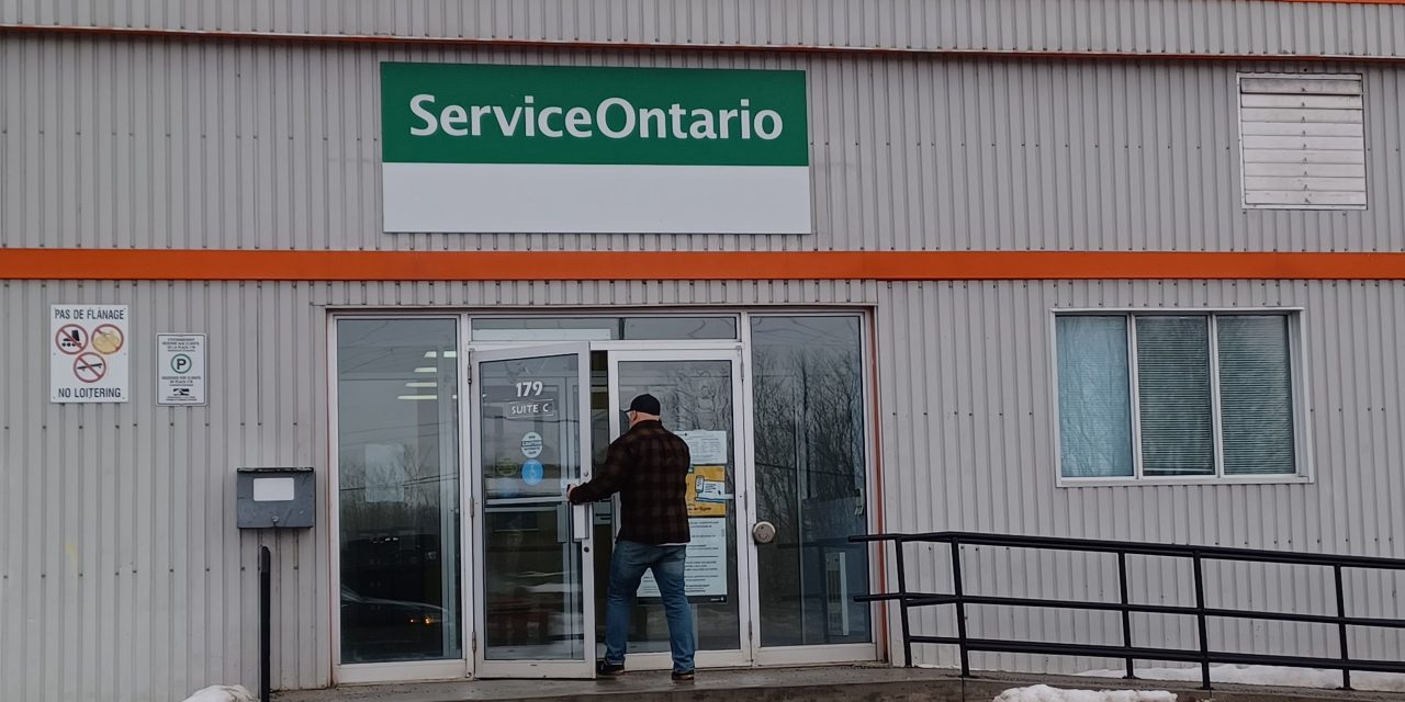 No changes at Service Ontario in Hawkesbury