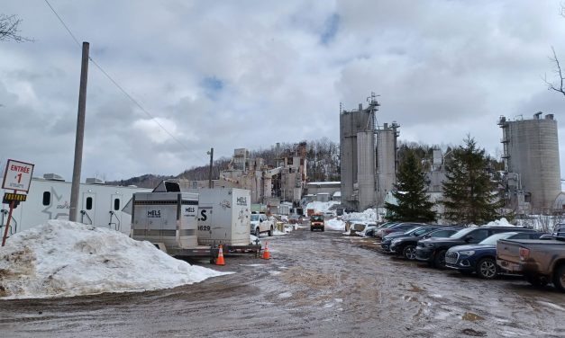 Film production at Kilmar cement plant