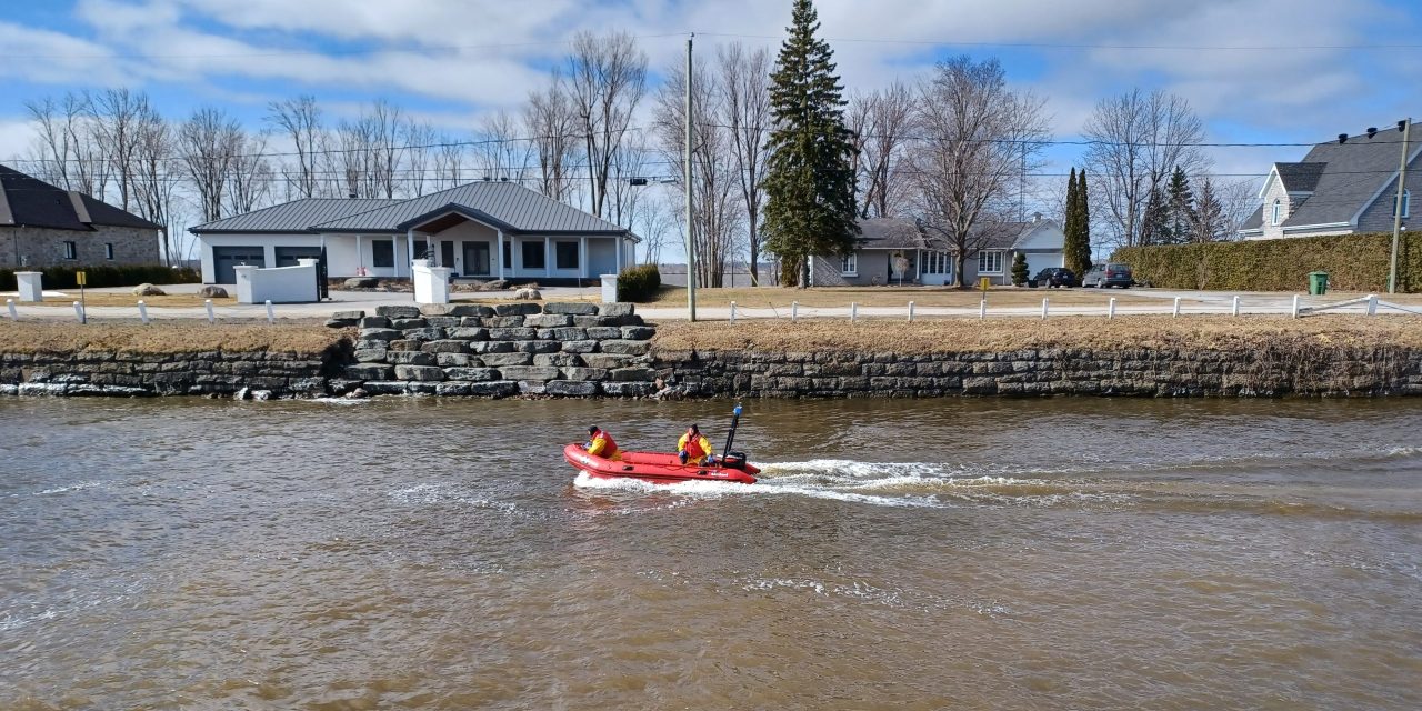 Search along Grenville Canal