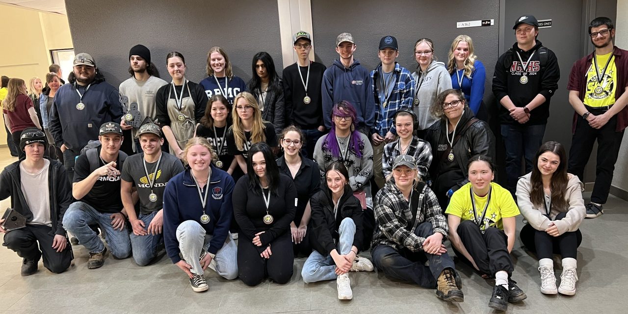 Local high school students win skills competition medals