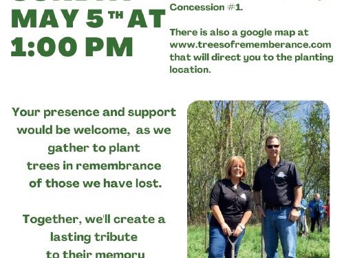 Hillcrest Funeral Home Annual Tree Planting