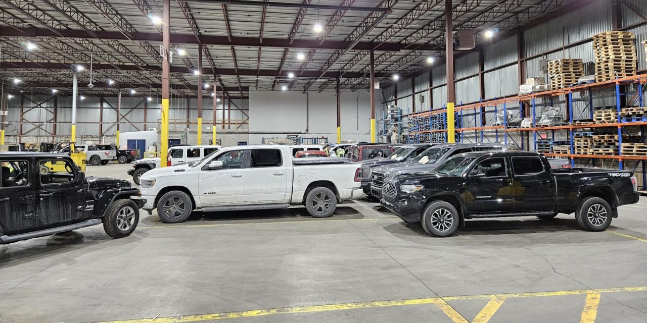 598 stolen vehicles from Ontario recovered in Montréal