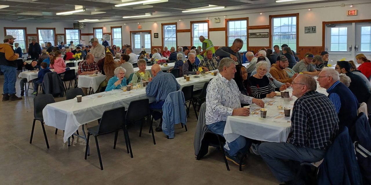 Pancakes for HGH at Russell Gauley event