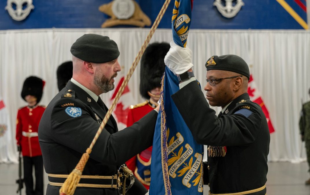 Local army officer now commander of Royal 22e battalion