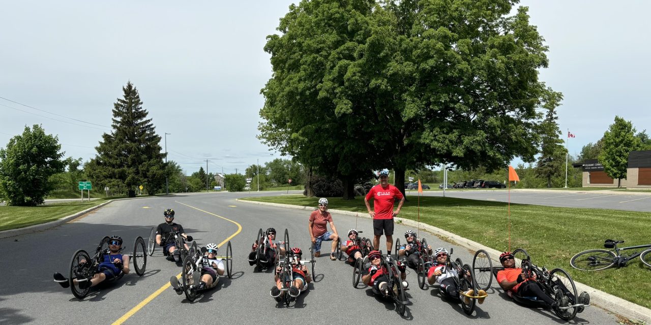 Weekend para cycling camp in Champlain