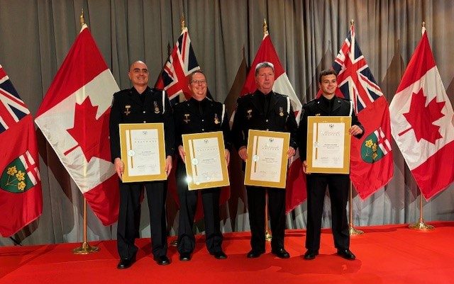 Prescott-Russell paramedics awarded medals for bravery