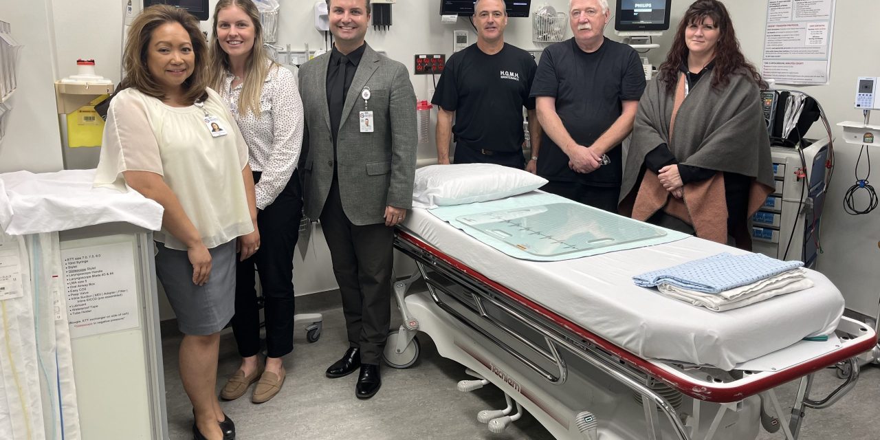 Renovated resuscitation room at Glengarry Hospital