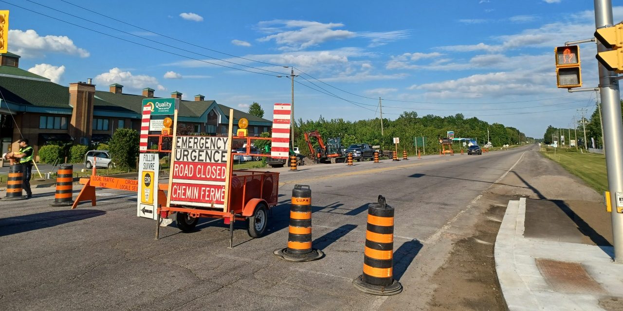 Fatal collision east of Hawkesbury