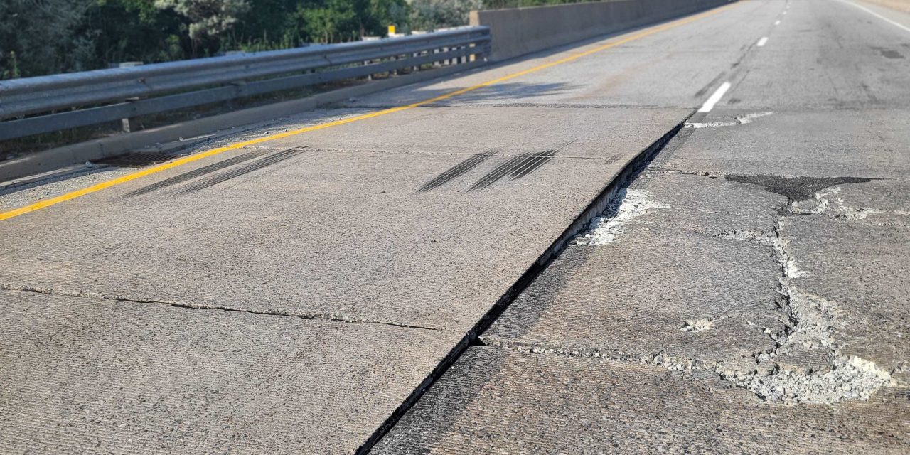 Overpass buckles, Highway 417 lane reduction near Vankleek Hill