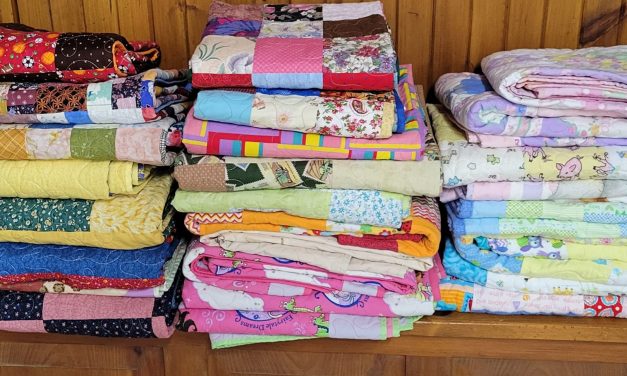 Quilting for the comfort of children