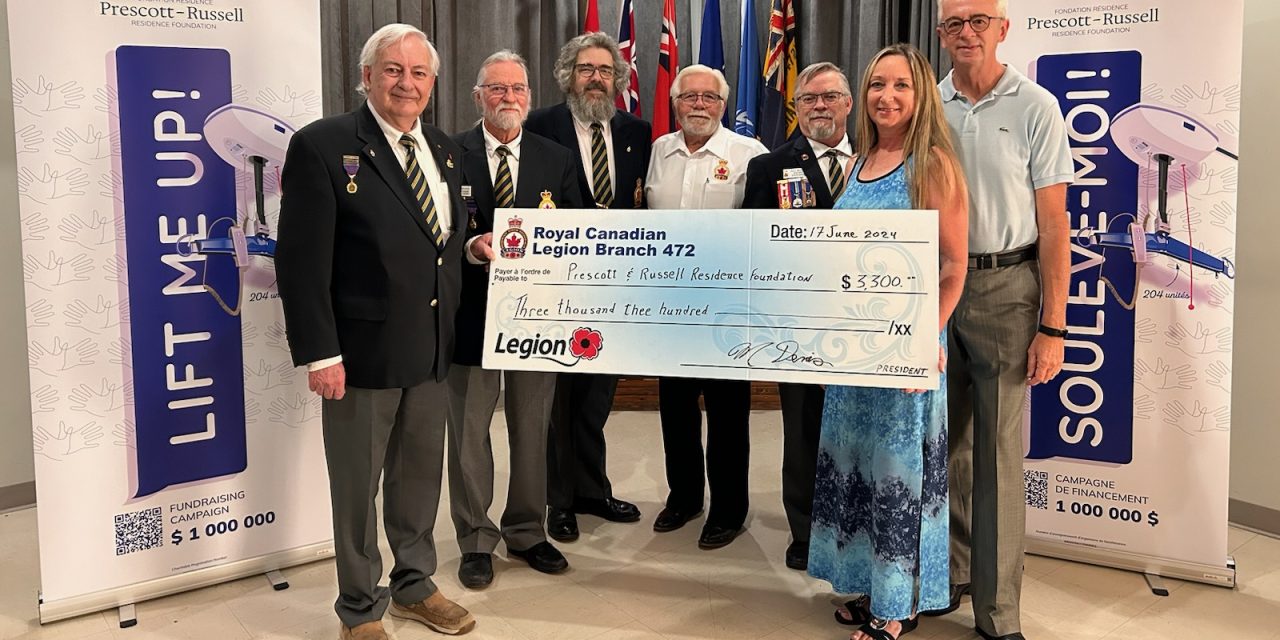 More donations to lift campaign at Prescott-Russell Residence