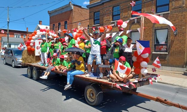 Proud of Canada in Alexandria parade