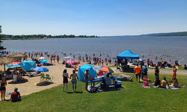 Fun by the beach on Canada Day in L’Orignal