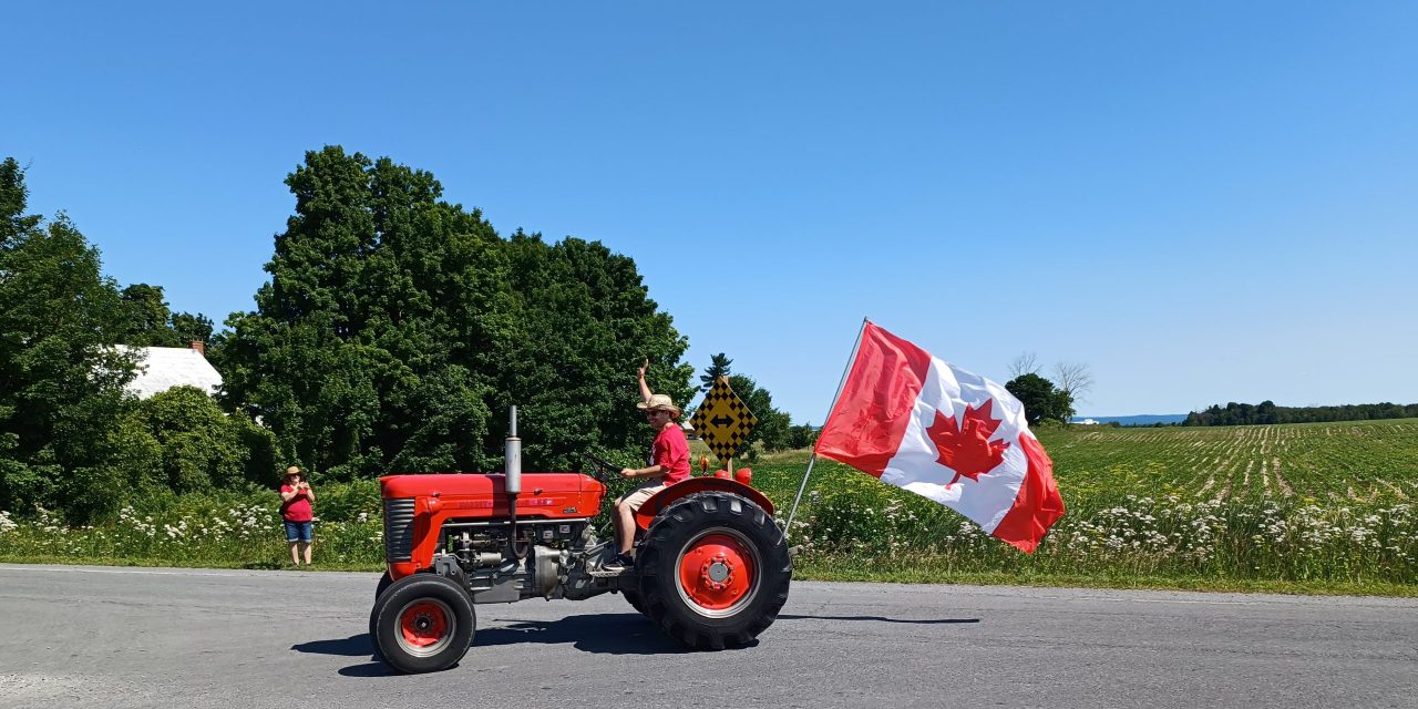 Canada Day Tractor Ride rolls across East Hawkesbury
