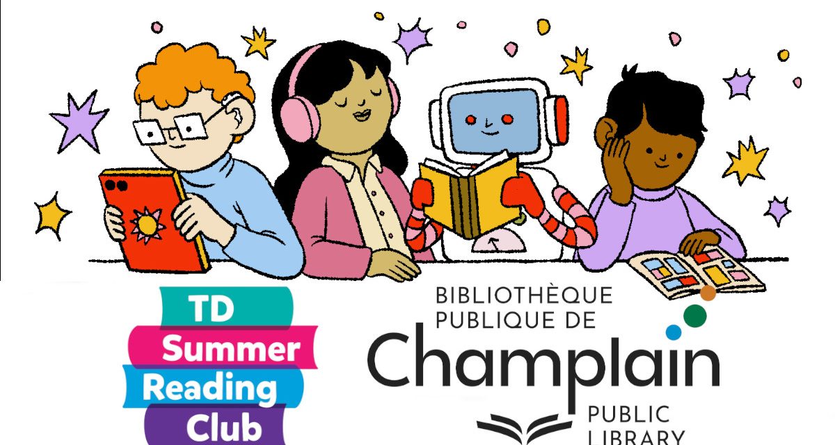 Join the Champlain Library Summer Reading Club!